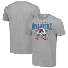 Colorado Avalanche Starter Team Logo Graphic T-Shirt - Heather Gray - NHL