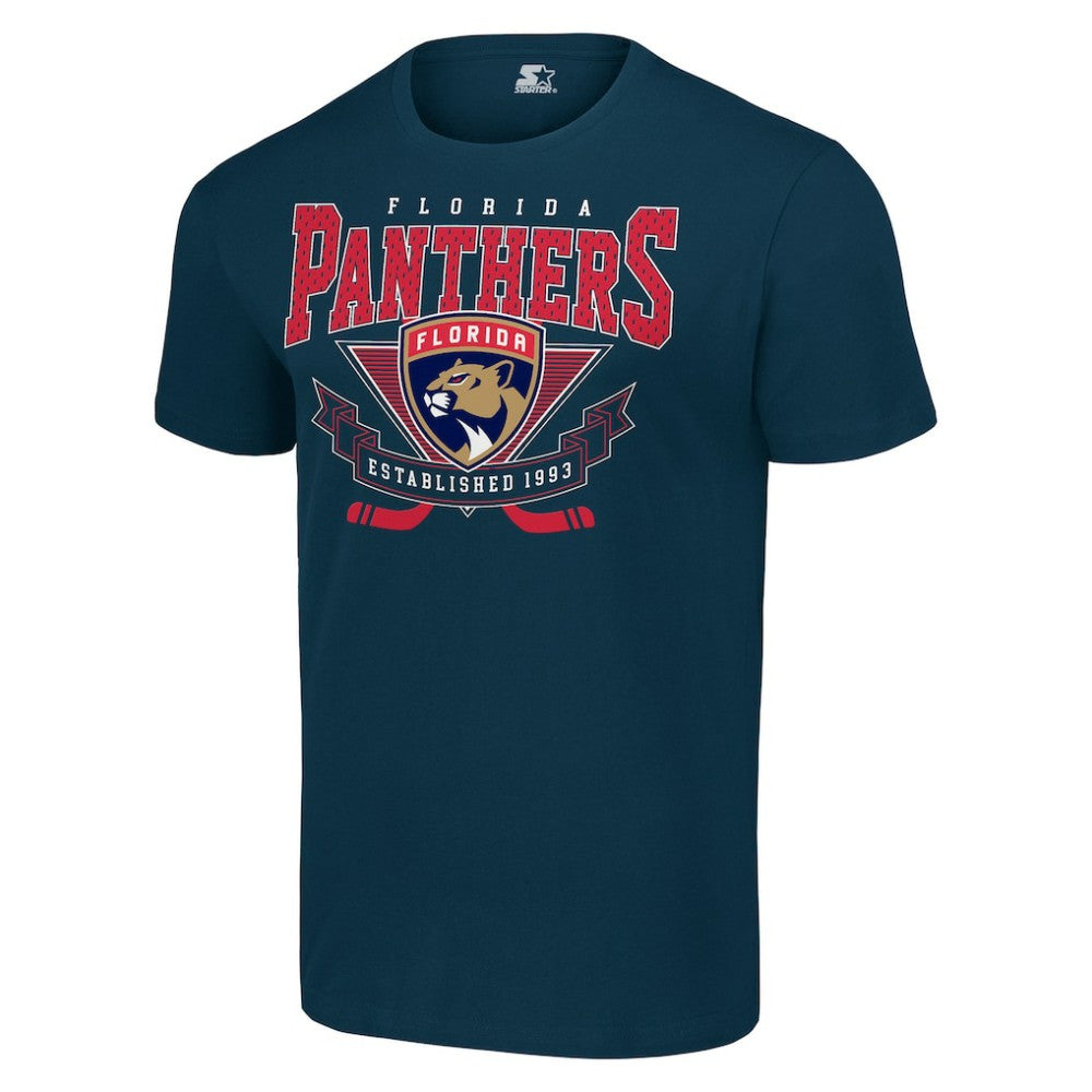 Florida Panthers Starter Team Logo Graphic T-Shirt - Navy - NHL