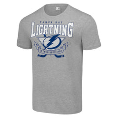 Tampa Bay Lightning Starter Team Logo Graphic T-Shirt - Heather Gray - NHL