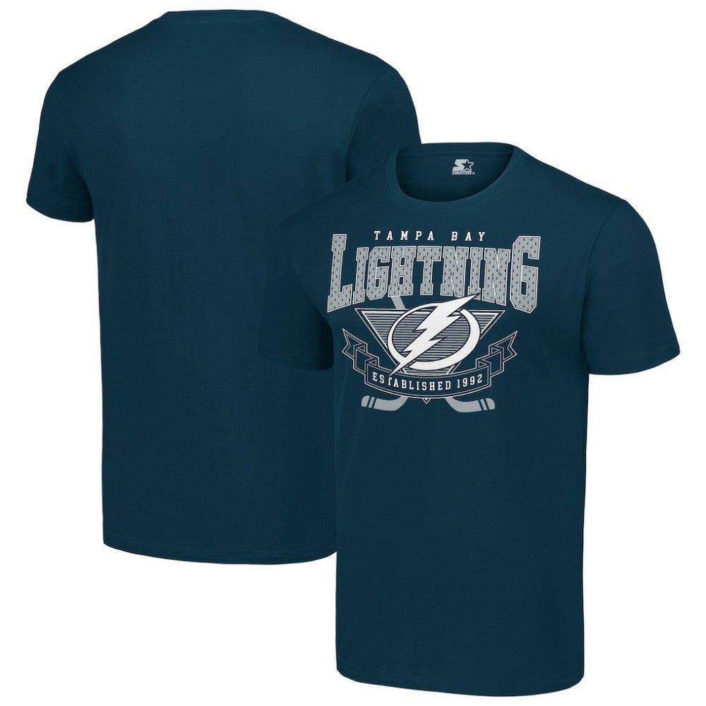 Tampa Bay Lightning Starter Team Logo Graphic T-Shirt - Navy - NHL