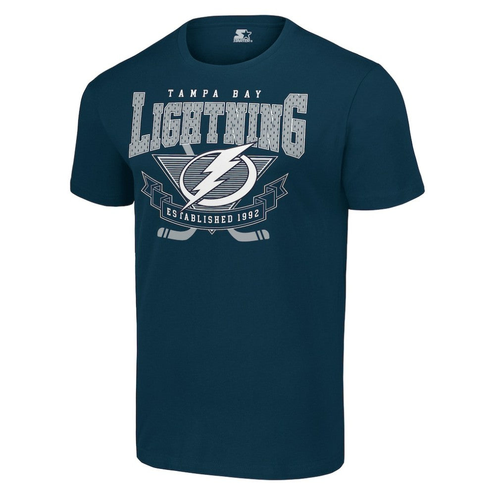 Tampa Bay Lightning Starter Team Logo Graphic T-Shirt - Navy - NHL