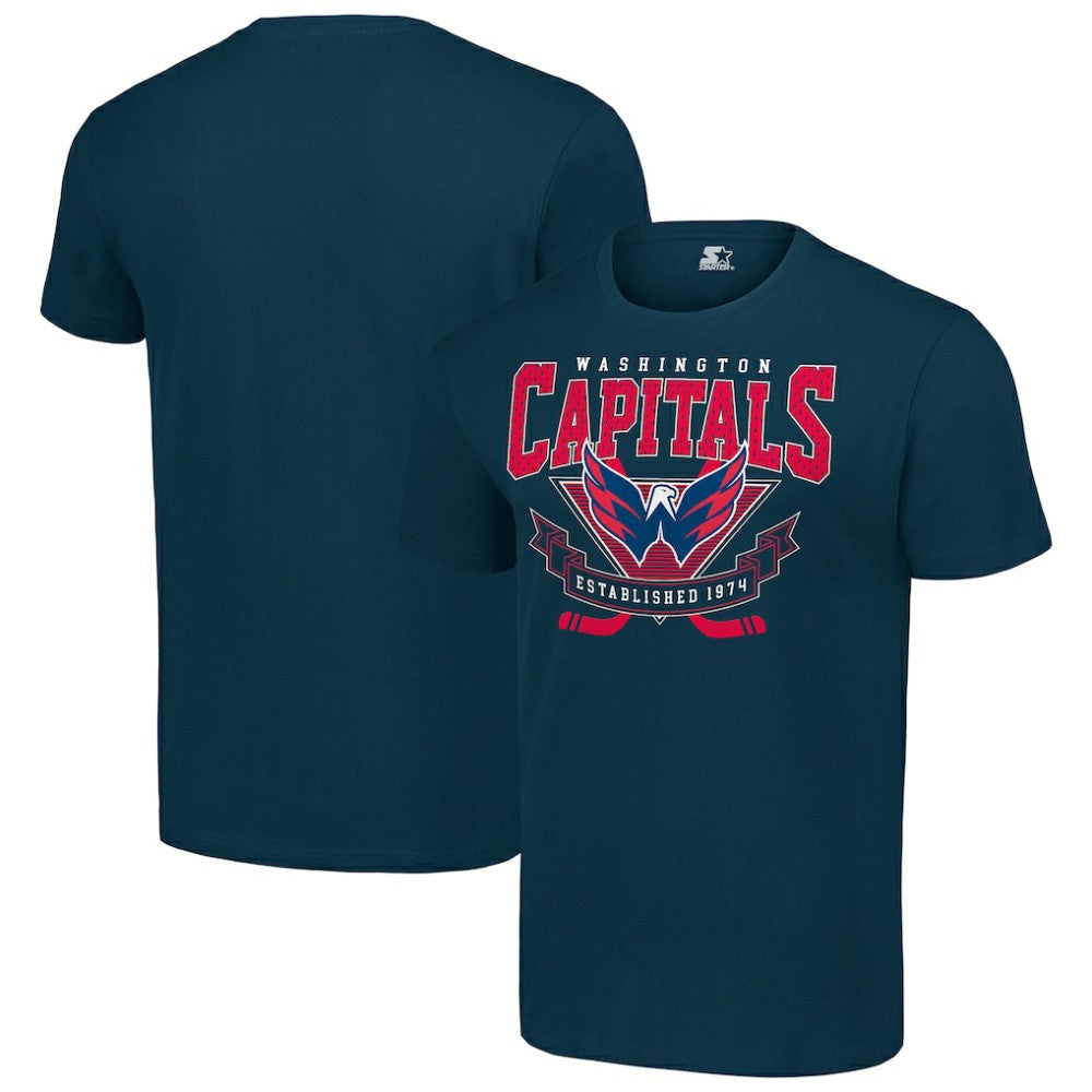 Washington Capitals Starter Team Logo Graphic T-Shirt - Navy - NHL