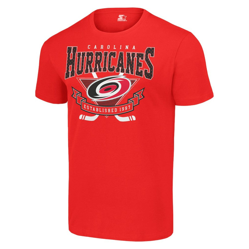 Carolina Hurricanes Starter Team Logo Graphic T-Shirt - Red - NHL