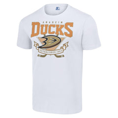 Anaheim Ducks Starter Team Logo Graphic T-Shirt - White - NHL