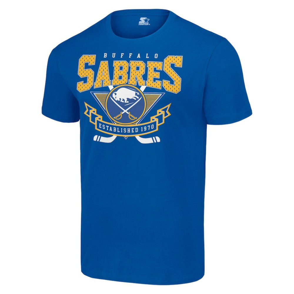 Buffalo Sabres Starter Team Logo Graphic T-Shirt - Royal - NHL