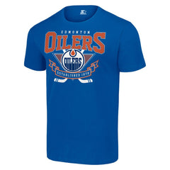 Edmonton Oilers Starter Team Logo Graphic T-Shirt - Royal - NHL