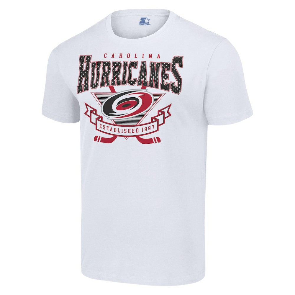 Carolina Hurricanes Starter Team Logo Graphic T-Shirt - White - NHL