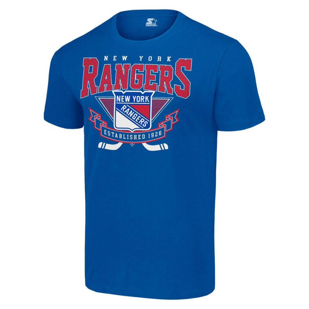 New York Rangers Starter Team Logo Graphic T-Shirt - Blue - NHL