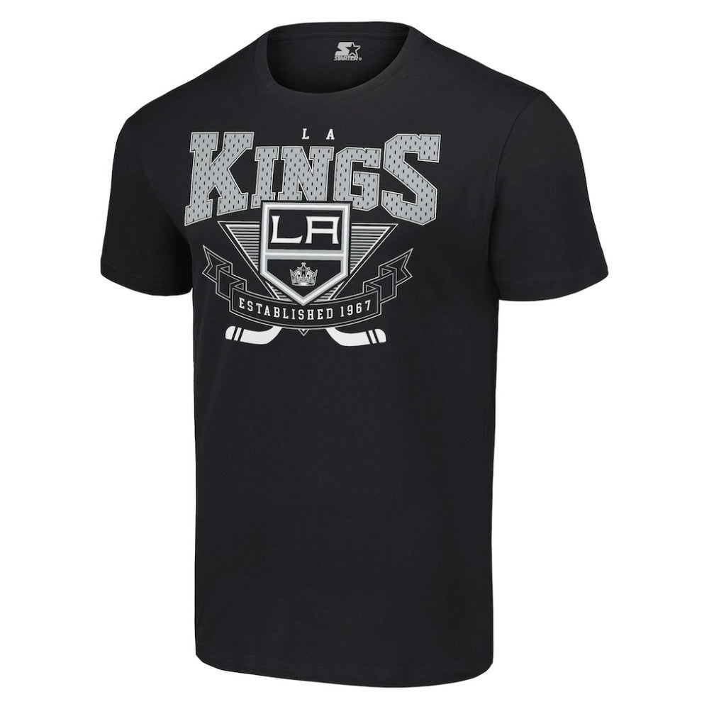 Los Angeles Kings Starter Team Logo Graphic T-Shirt - Black - NHL