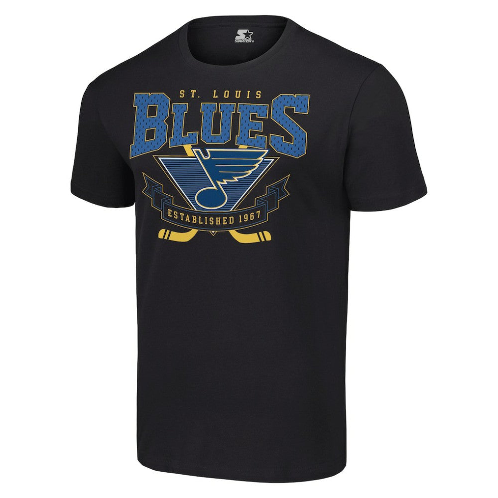 St. Louis Blues Starter Team Logo Graphic T-Shirt - Black - NHL