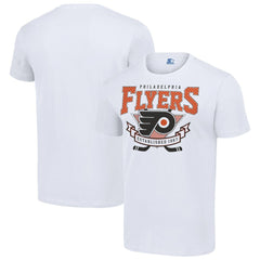 Philadelphia Flyers Starter Team Logo Graphic T-Shirt - White - NHL