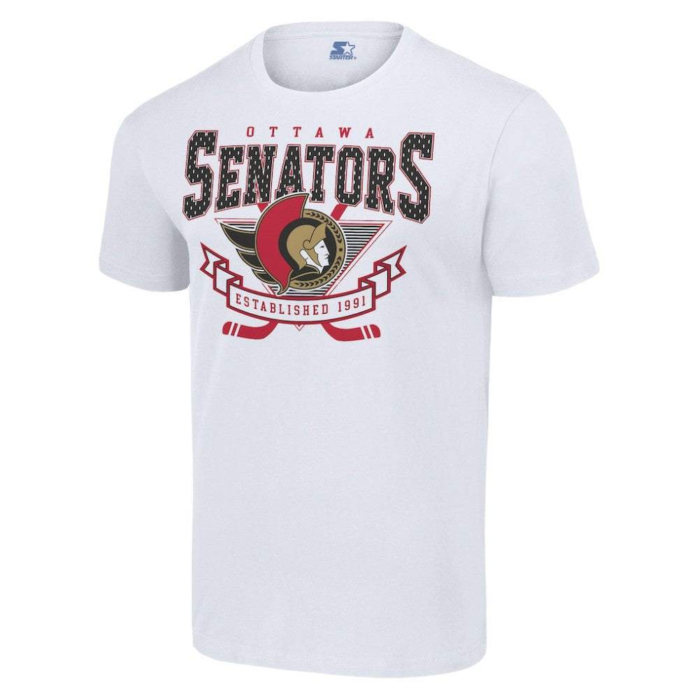 Ottawa Senators Starter Team Logo Graphic T-Shirt - White - NHL