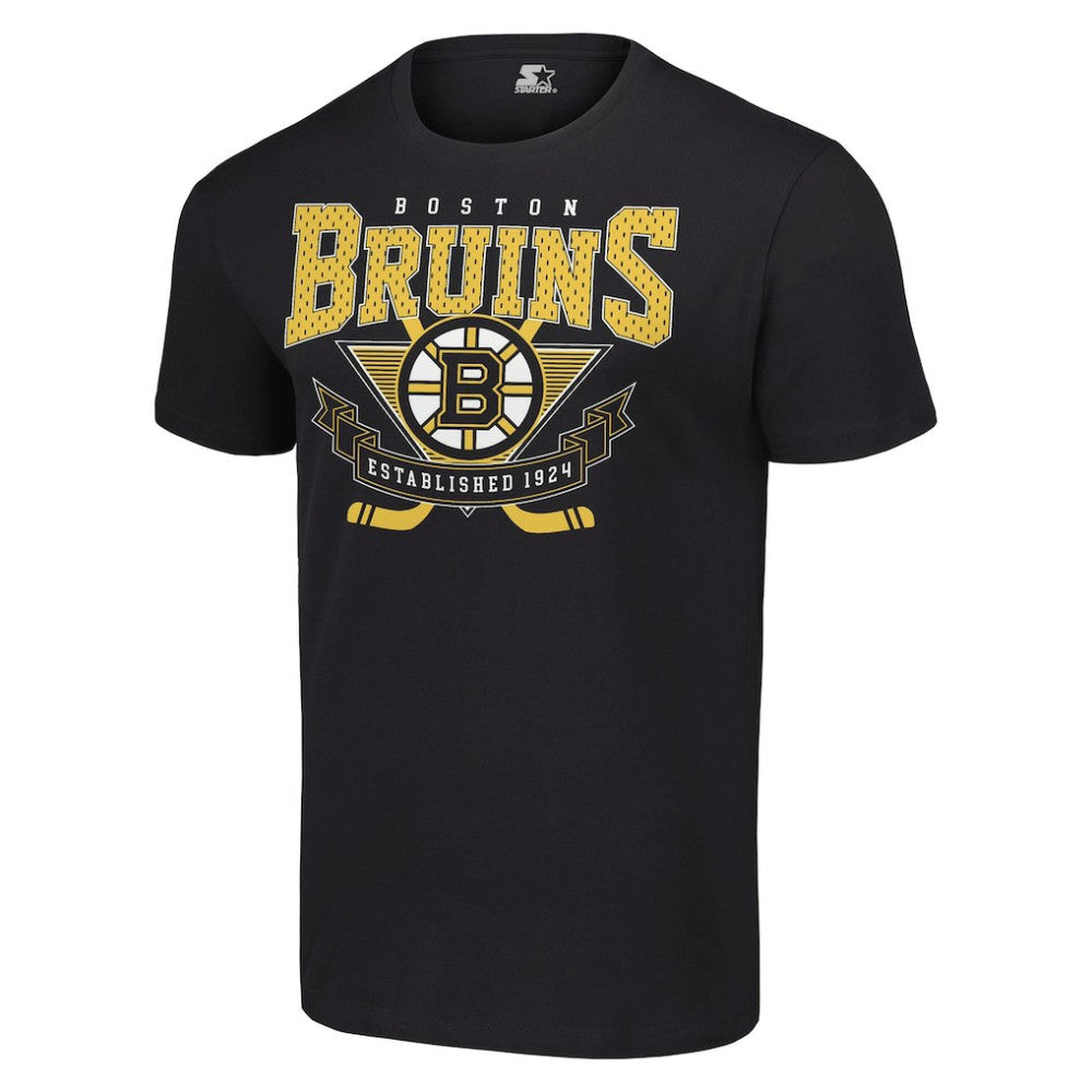 Boston Bruins Starter Team Logo Graphic T-Shirt - Black - NHL