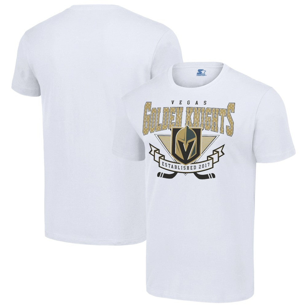 Vegas Golden Knights Starter Team Logo Graphic T-Shirt - White - NHL