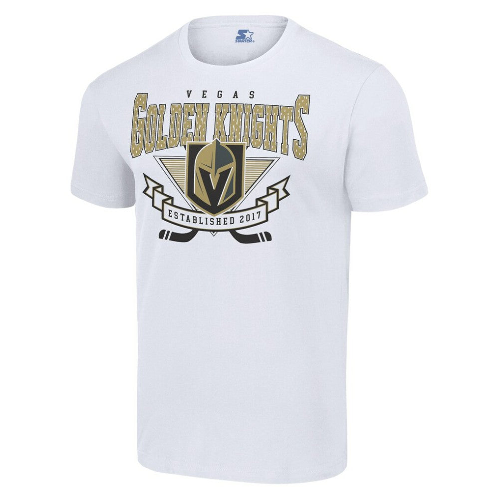 Vegas Golden Knights Starter Team Logo Graphic T-Shirt - White - NHL