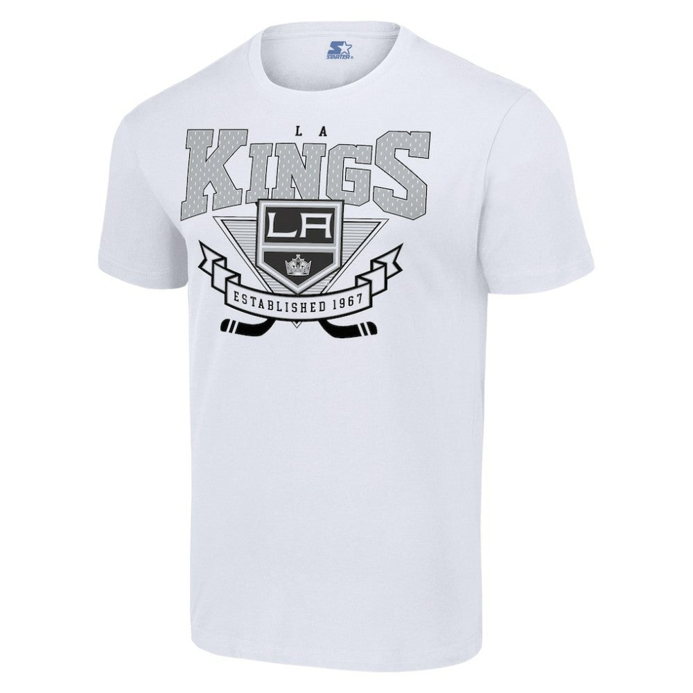 Los Angeles Kings Starter Team Logo Graphic T-Shirt - White - NHL