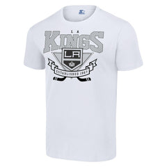 Los Angeles Kings Starter Team Logo Graphic T-Shirt - White - NHL