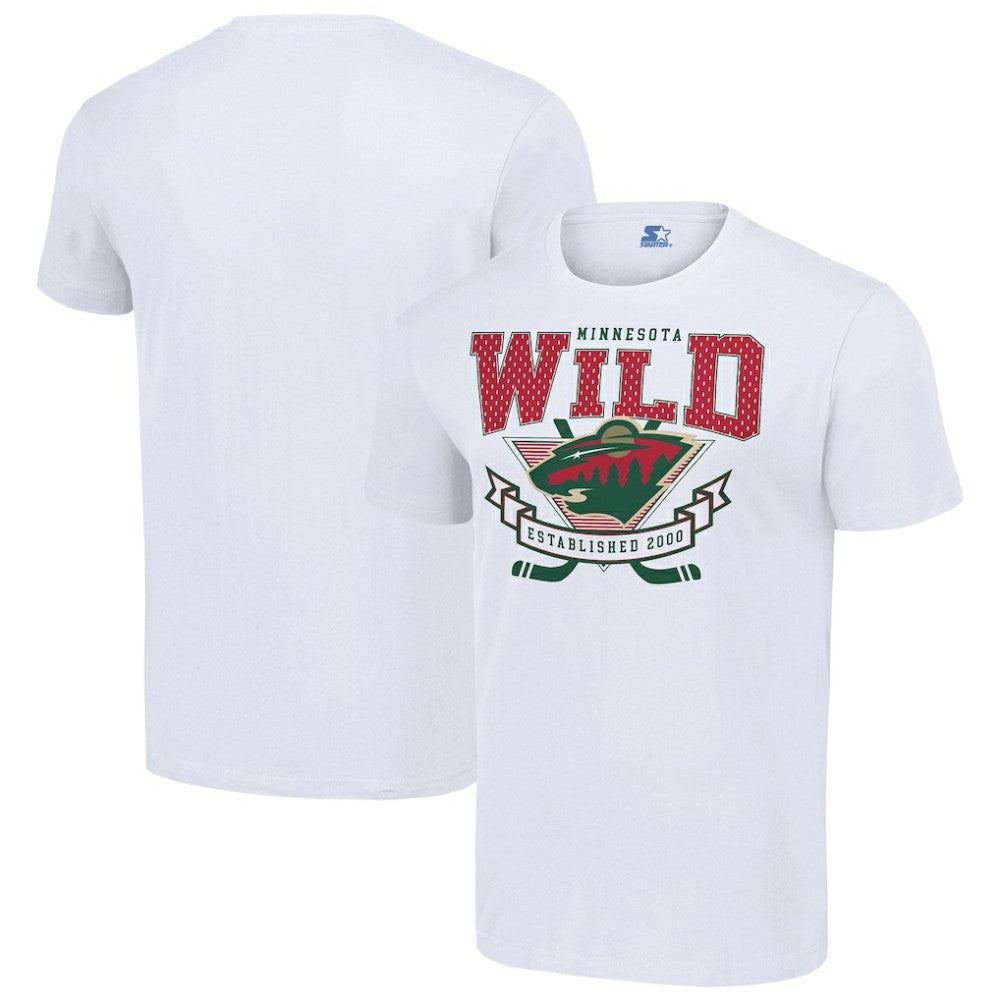 Minnesota Wild Starter Team Logo Graphic T-Shirt - White - NHL
