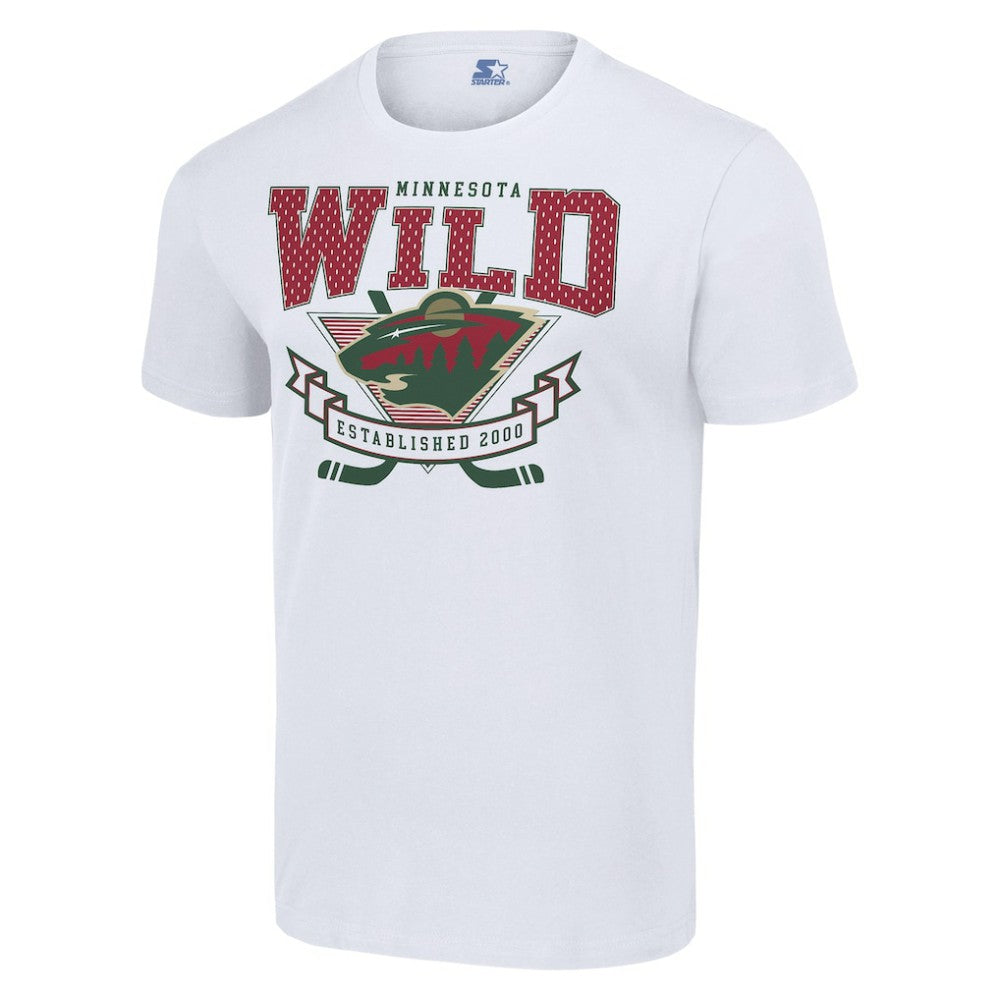 Minnesota Wild Starter Team Logo Graphic T-Shirt - White - NHL
