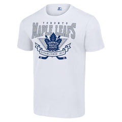 Toronto Maple Leafs Starter Team Logo Graphic T-Shirt - White - NHL