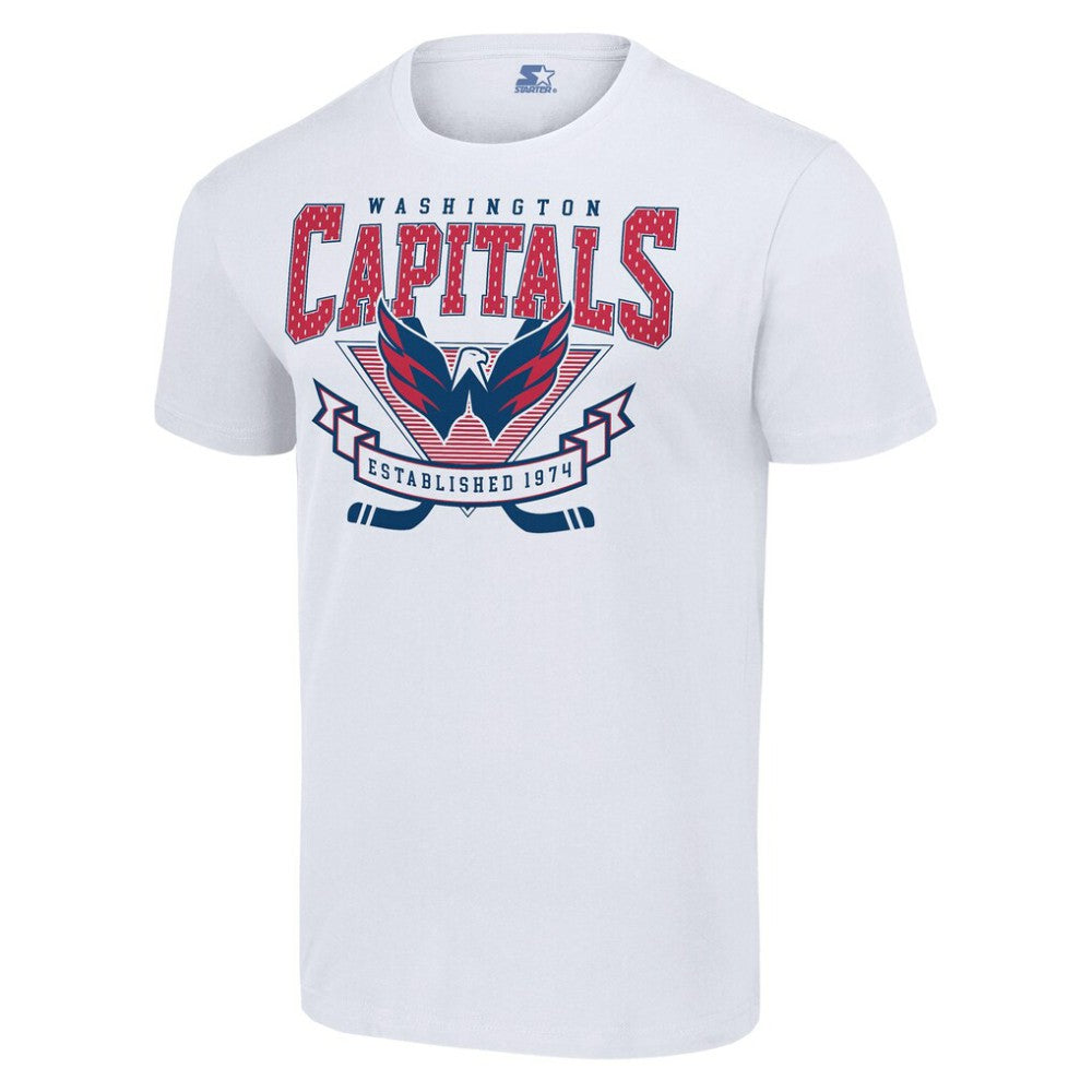 Washington Capitals Starter Team Logo Graphic T-Shirt - White - NHL