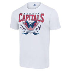 Washington Capitals Starter Team Logo Graphic T-Shirt - White - NHL