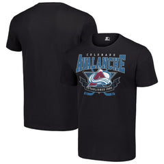 Colorado Avalanche Starter Team Logo Graphic T-Shirt - Black - NHL