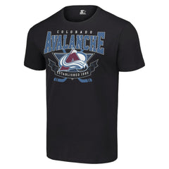 Colorado Avalanche Starter Team Logo Graphic T-Shirt - Black - NHL