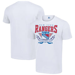 New York Rangers Starter Team Logo Graphic T-Shirt - White - NHL