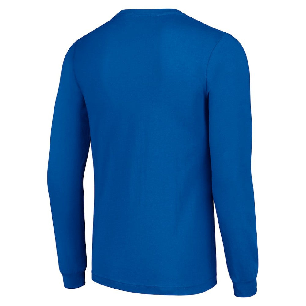 Edmonton Oilers Starter Team Logo Graphic Long Sleeve T-Shirt - Royal - NHL