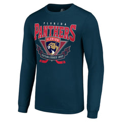 Florida Panthers Starter Team Logo Graphic Long Sleeve T-Shirt - Navy - NHL