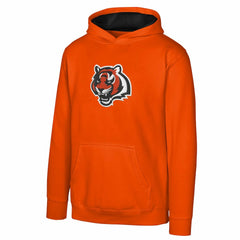 Cincinnati Bengals Youth Prime Pullover Hoodie Orange | NFL