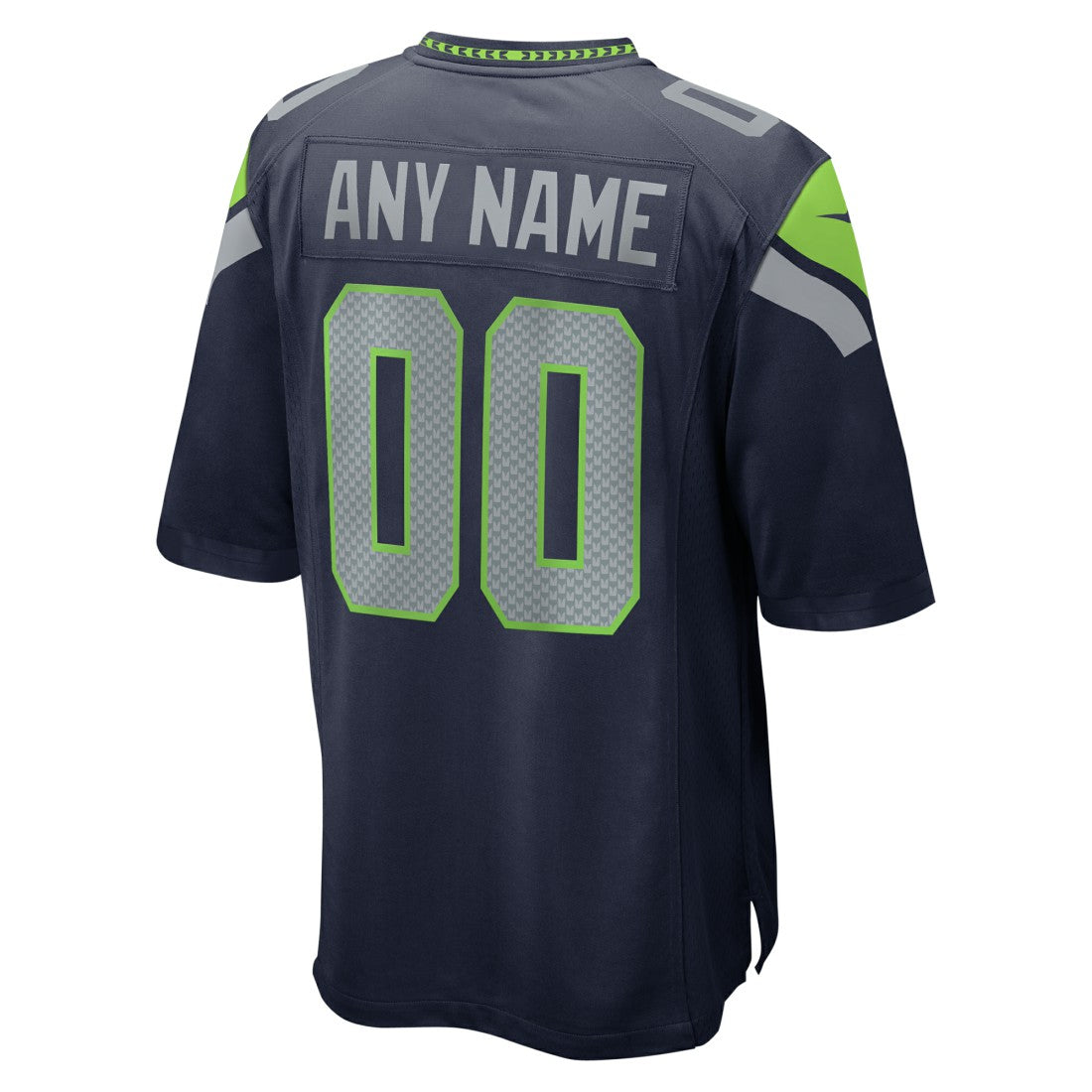 Seattle Seahawks Custom Game Jersey College Navy | Nike for Sale