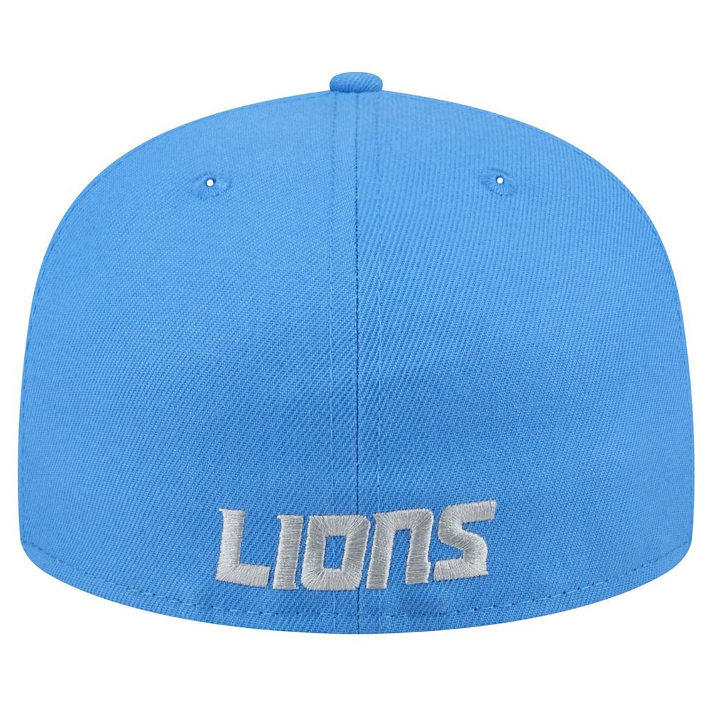 Detroit Lions New Era Omaha 59FIFTY Fitted Hat Blue | NFL