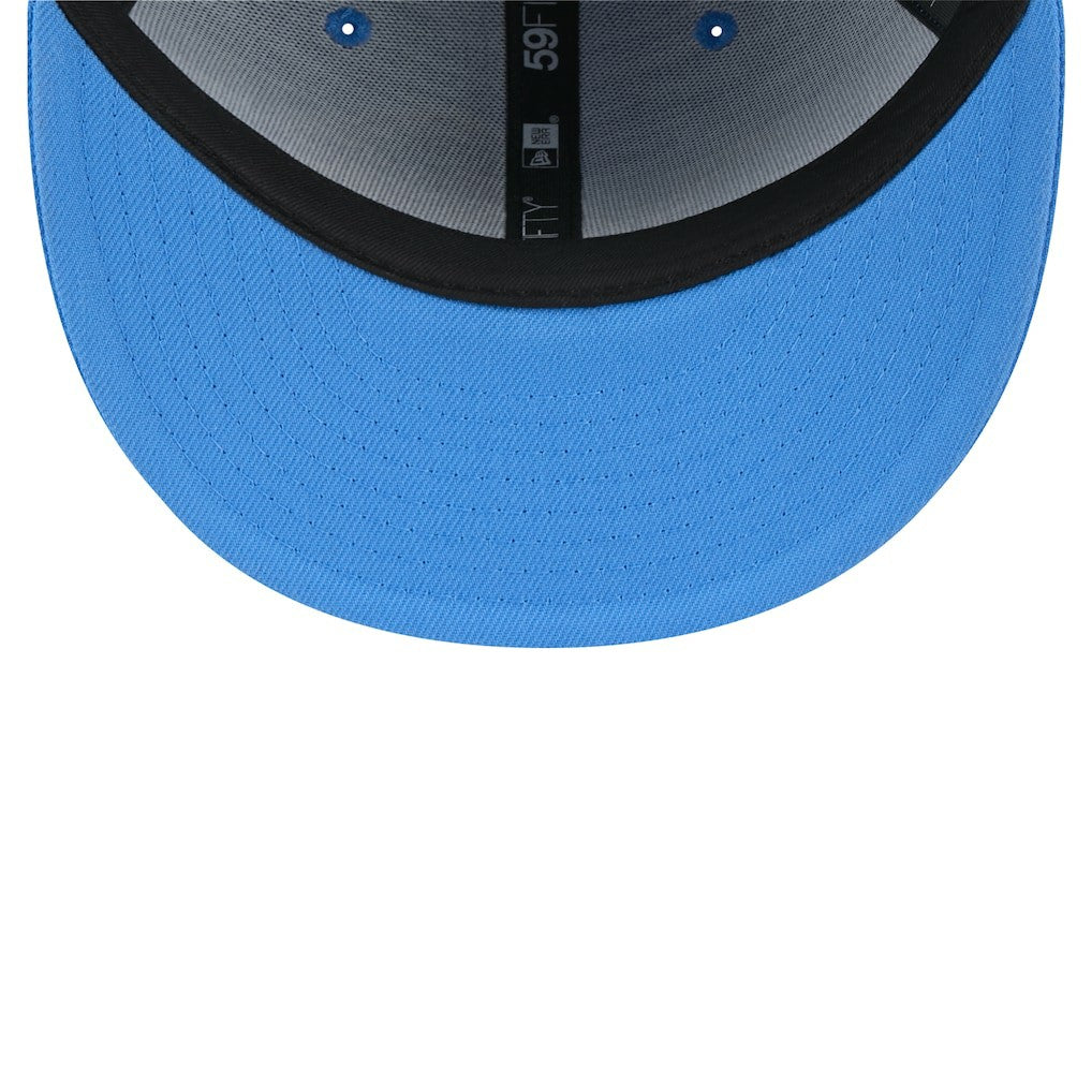 Detroit Lions New Era Omaha 59FIFTY Fitted Hat Blue | NFL