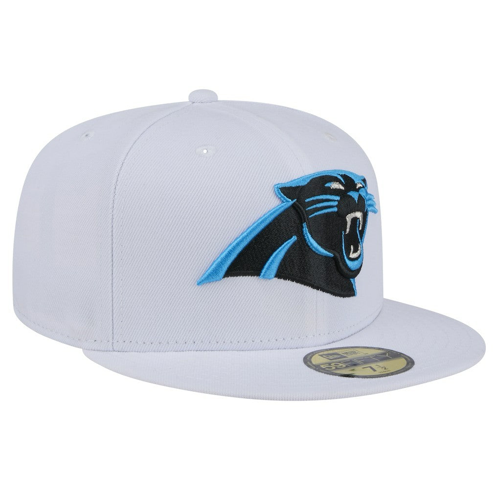 Carolina Panthers New Era Omaha 59FIFTY Fitted Hat White | NFL