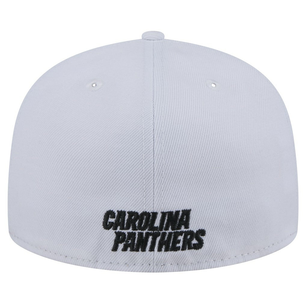 Carolina Panthers New Era Omaha 59FIFTY Fitted Hat White | NFL