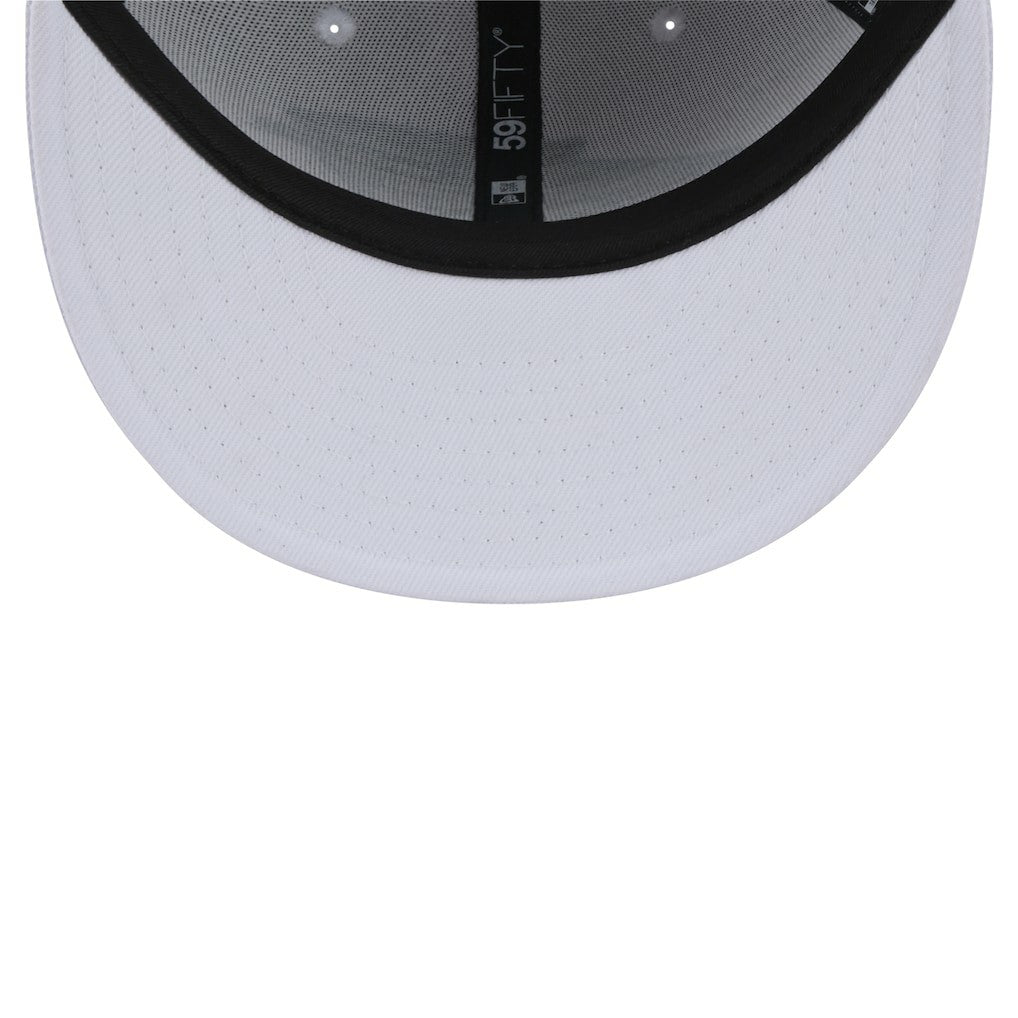 Carolina Panthers New Era Omaha 59FIFTY Fitted Hat White | NFL
