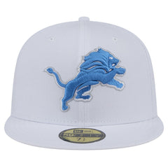 Detroit Lions New Era Omaha 59FIFTY Fitted Hat White | NFL