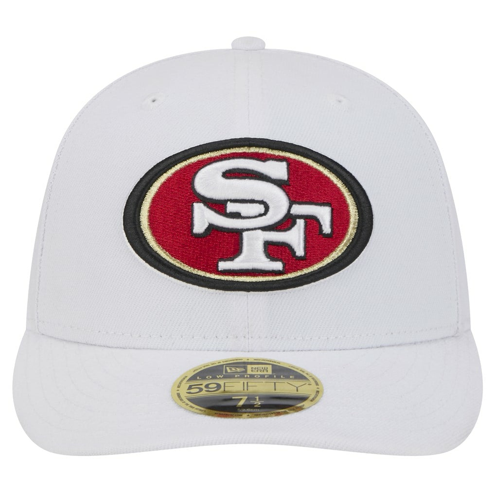 San Francisco 49ers New Era Omaha Low Profile 59FIFTY Fitted Hat White | NFL