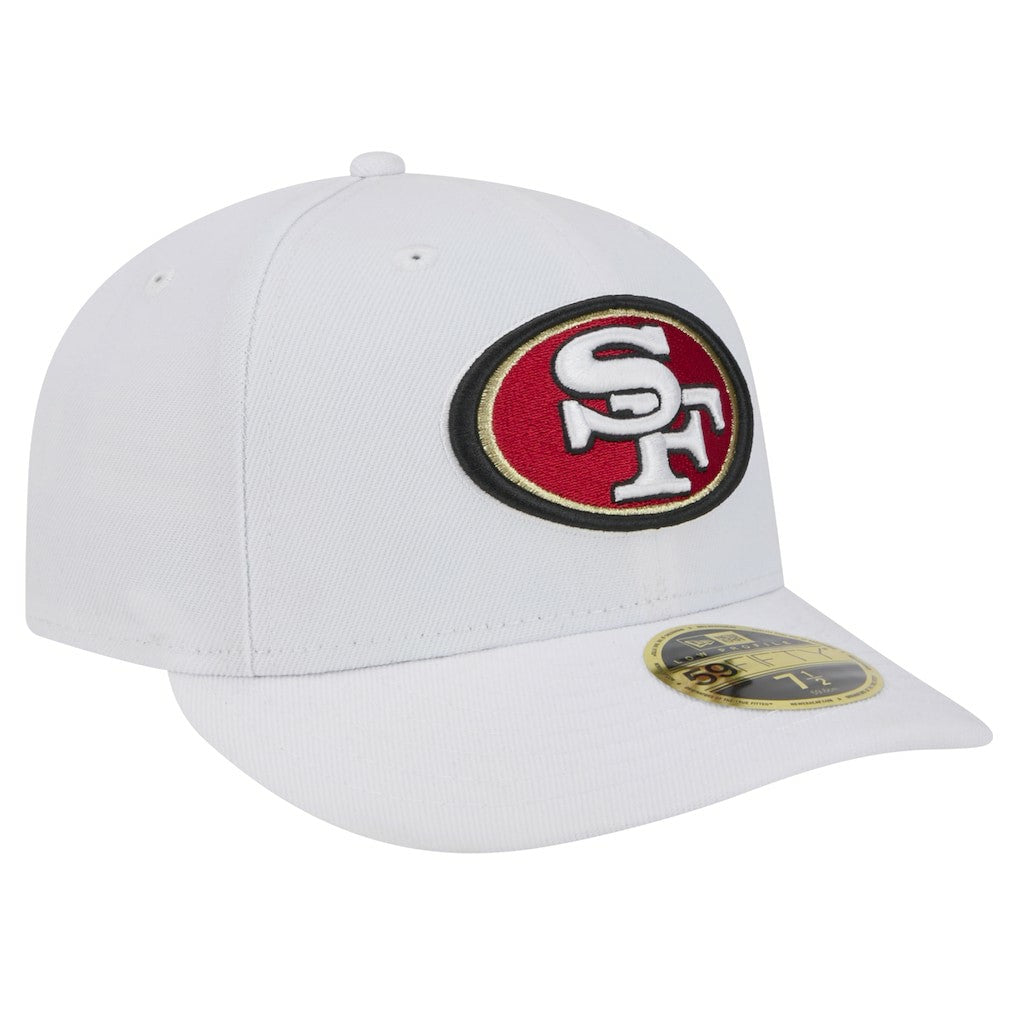 San Francisco 49ers New Era Omaha Low Profile 59FIFTY Fitted Hat White | NFL