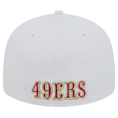 San Francisco 49ers New Era Omaha Low Profile 59FIFTY Fitted Hat White | NFL