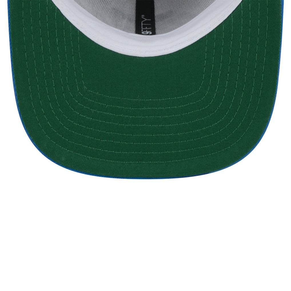 Detroit Lions New Era Sparky 9FIFTY Snapback Hat White/Blue | NFL