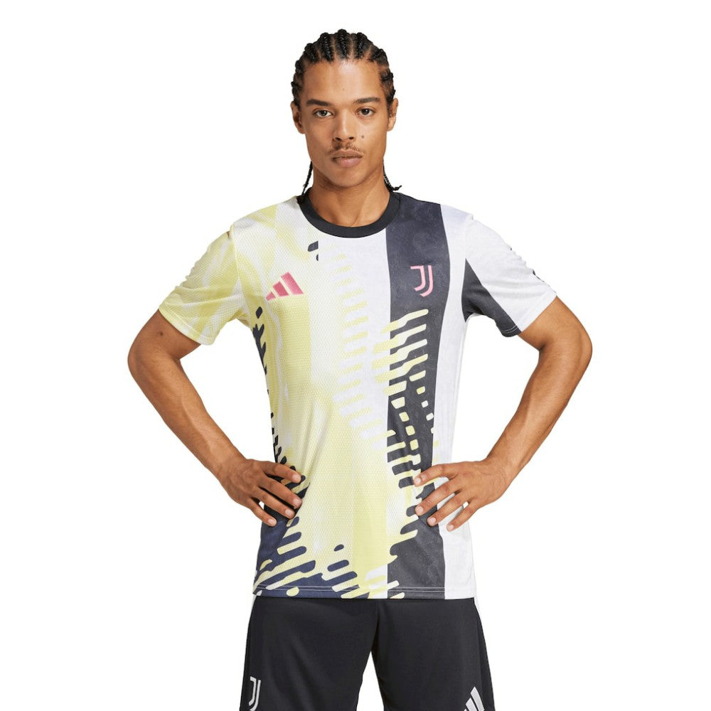 Juventus 2024/25 Pre-Match Top Yellow | Adidas Sale