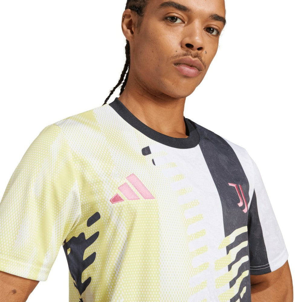 Juventus 2024/25 Pre-Match Top Yellow | Adidas Sale