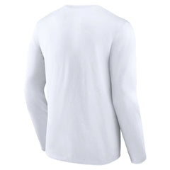 Houston Texans Secondary Logo Victory Arch Long Sleeve T-Shirt White | NFL