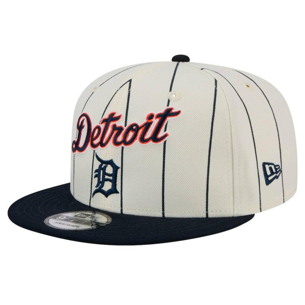 Detroit Tigers New Era Jersey Pinstripe 9FIFTY Snapback Hat - MLB