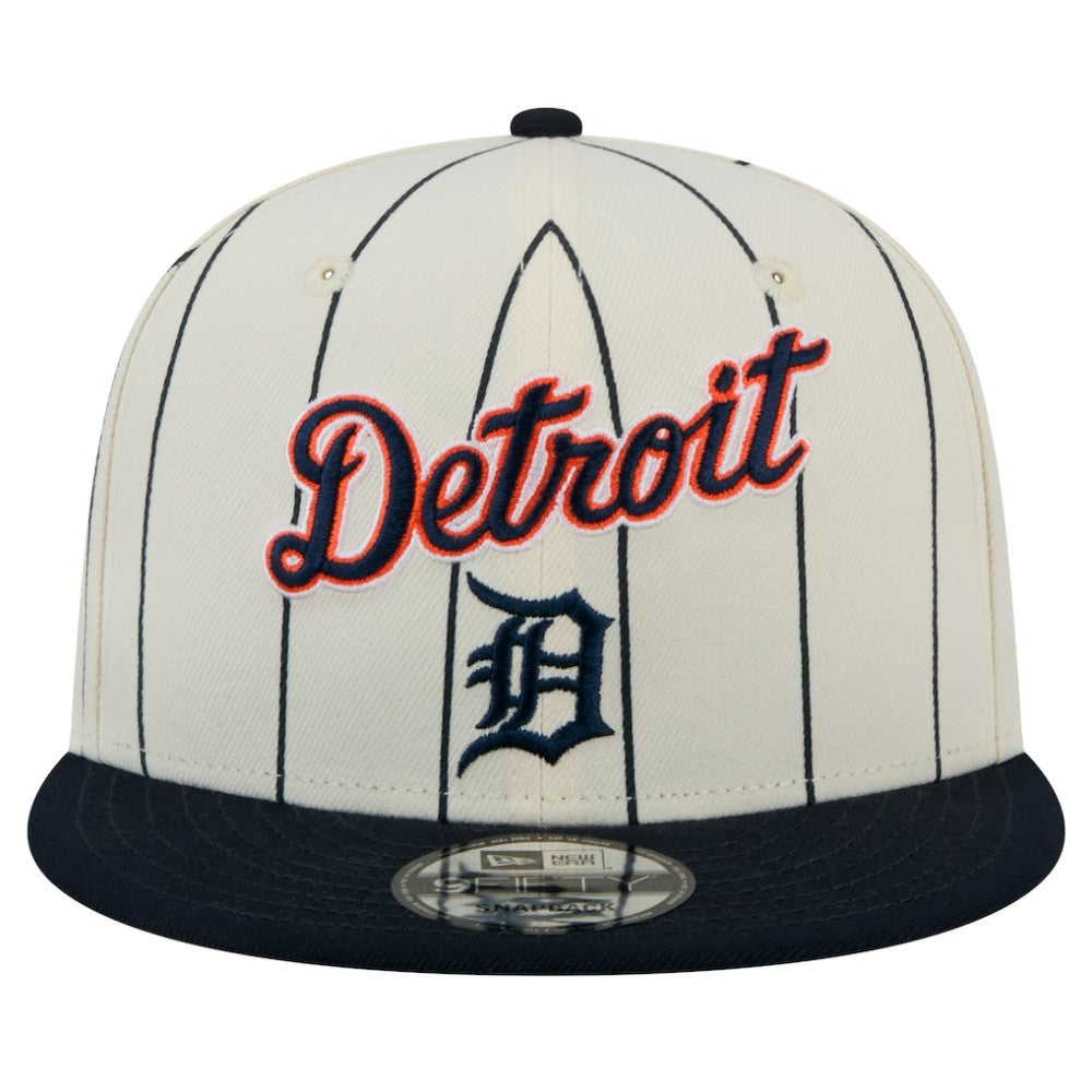 Detroit Tigers New Era Jersey Pinstripe 9FIFTY Snapback Hat - MLB