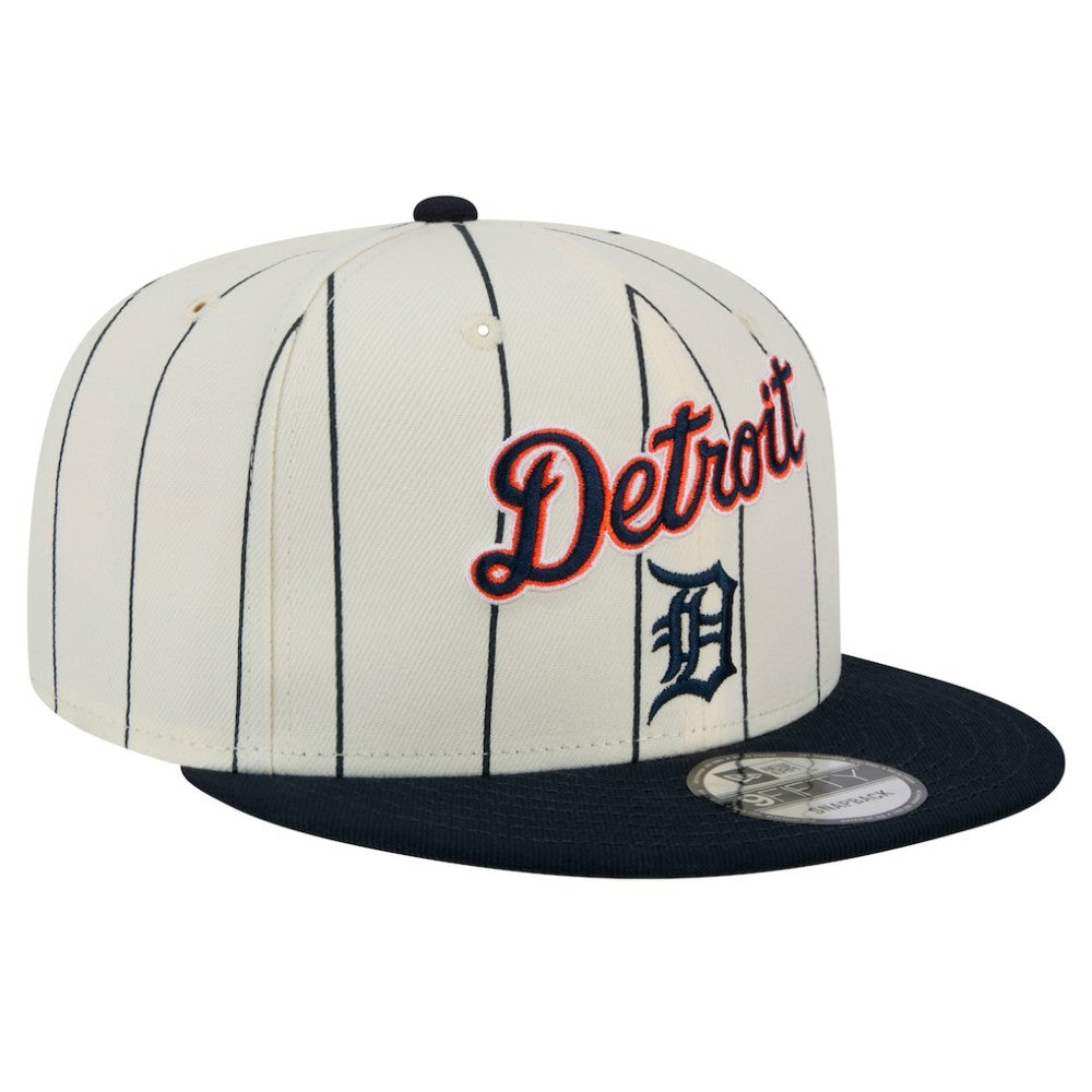 Detroit Tigers New Era Jersey Pinstripe 9FIFTY Snapback Hat - MLB