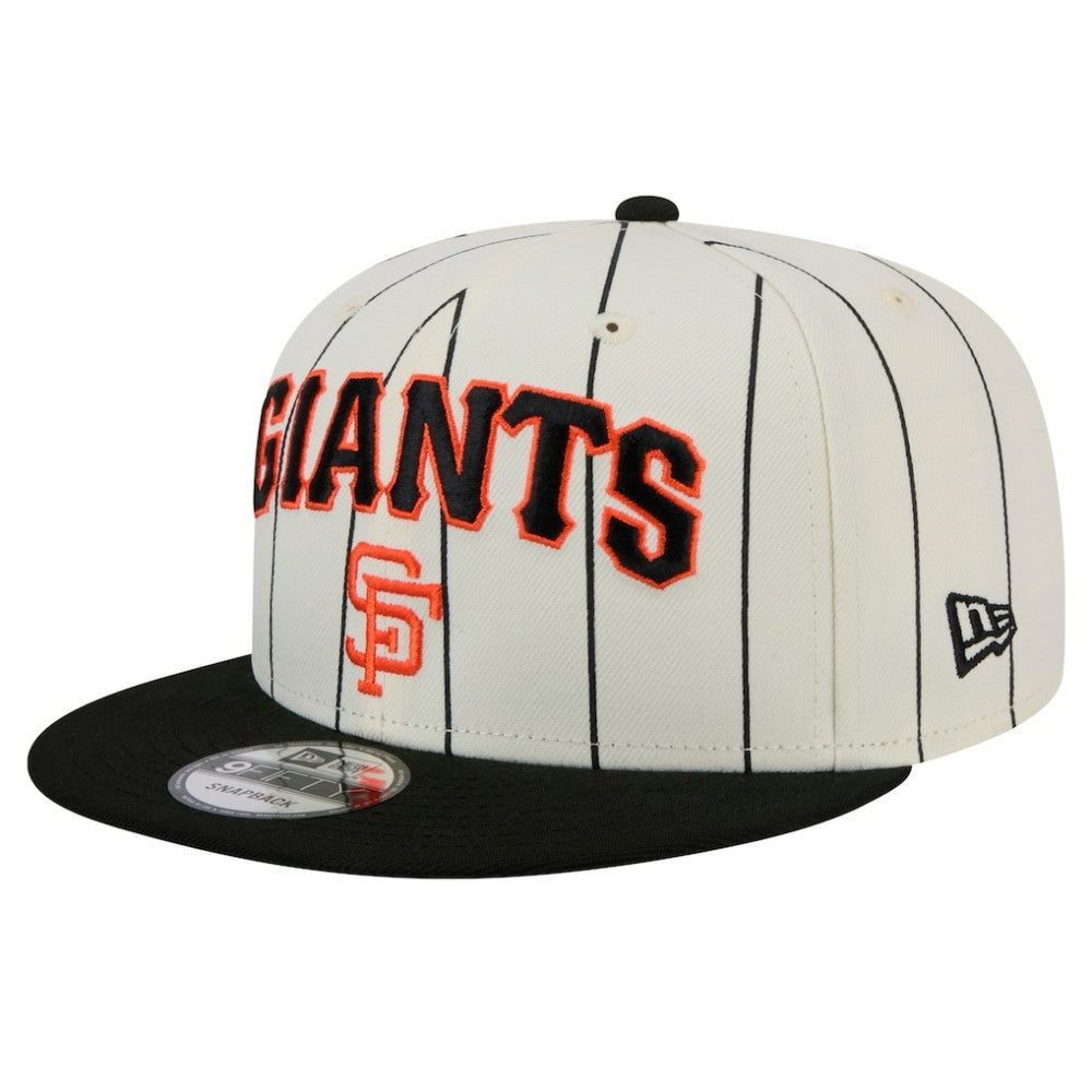 San Francisco Giants New Era Jersey Pinstripe 9FIFTY Snapback Hat - MLB
